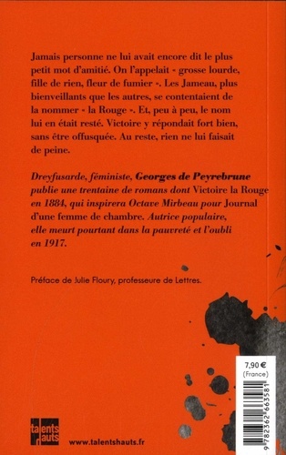 Victoire Rouge Victoire la Rouge de Georges de Peyrebrune - Poche - Livre - Decitre