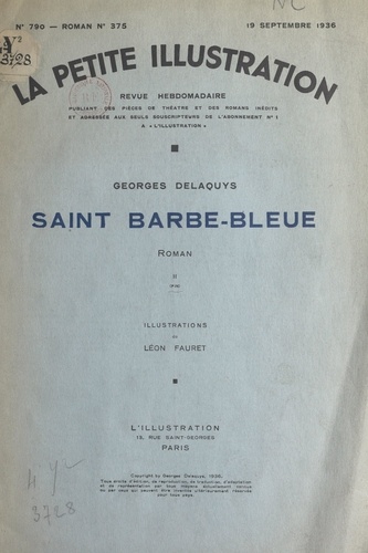 Saint Barbe-Bleue