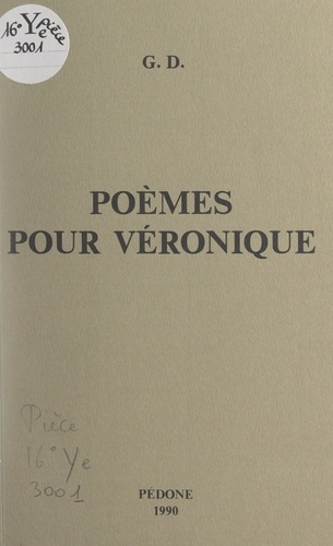 Poèmes pour Véronique