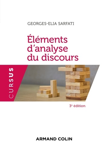 Georges-Elia Sarfati - Eléments d'analyse du discours - 3e éd..