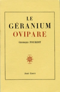 Le Geranium Ovipare. 9eme Edition