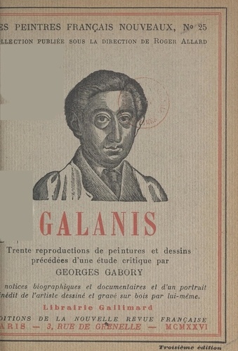Galanis. Trente reproductions de peintures et dessins, précédées d'une étude critique