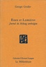 Georges Groslier - Eaux et Lumières - Journal du Mékong cambodgien.