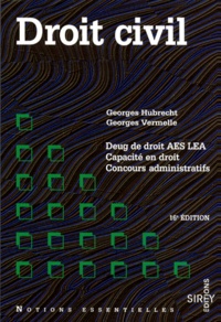 Georges Hubrecht - Droit Civil. 16eme Edition.