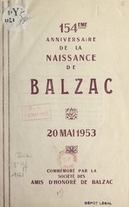Georges Jamati et Léon Gédéon - Les ressources de Quinola - Représentation exceptionnelle à l'occasion du 154e anniversaire de la naissance de Balzac, 20 mai 1953.