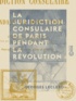Georges Leclerc - La Juridiction consulaire de Paris pendant la Révolution.