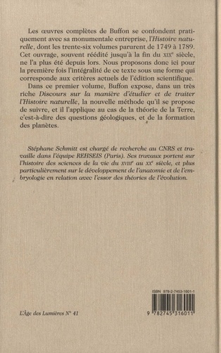 Oeuvres complètes. Tome 1, Histoire naturelle, générale et particulière, avec la description du cabinet du Roy (1749)