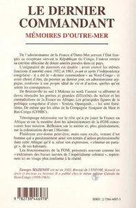 Le dernier commandant