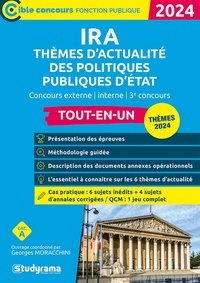 Georges Moracchini et Mohamed Abalhassane - Concours des IRA Thèmes d’actualité des politiques publiques d’État - Concours externe Concours interne 3e concours.