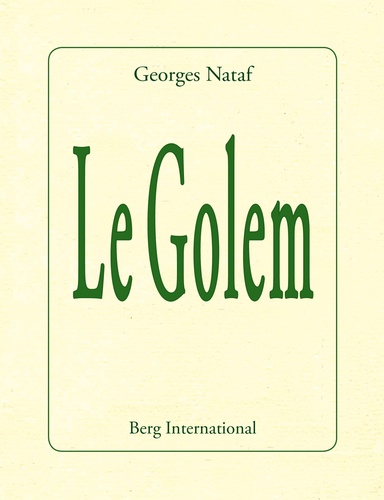 Georges Nataf - Le golem.