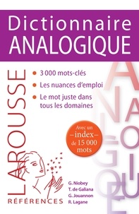 Georges Niobey et Thomas de Galiana - Dictionnaire analogique.