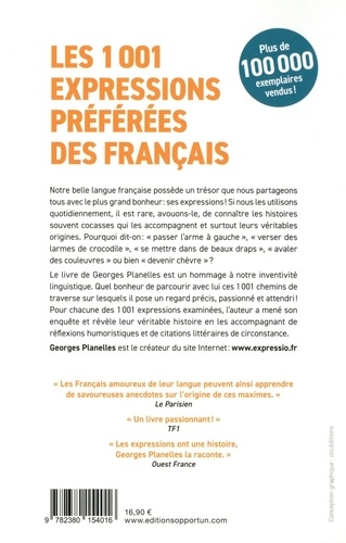 Les 1001 expressions préférées des Français  Edition 2022