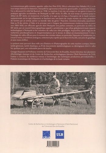 La moissonneuse gallo-romaine au fil de l'histoire. Une icône, révélateur épistémologique au coeur de la technologie romaine