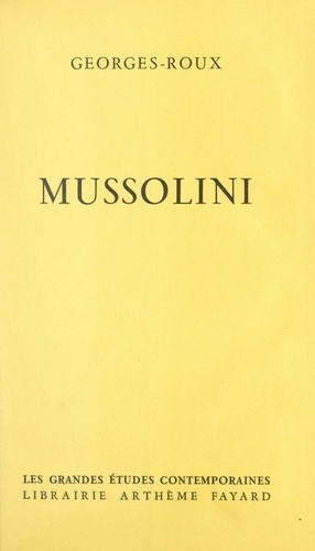 Mussolini