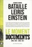 Bataille Leiris Einstein. Le moment Documents (avril 1929-avril 1931)