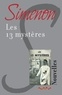 Georges Simenon - Les 13 mystères.