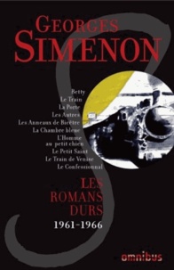 Livre audio téléchargement gratuit iTunes Les romans durs  - Volume 11, 1961-1966 9782258093980 par Georges Simenon ePub