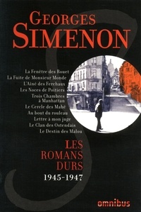 Téléchargement gratuit du livre de coût Les romans durs  - Volume 6, 1945-1947  par Georges Simenon in French 9782258192393