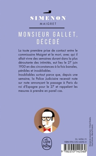 Monsieur Gallet, décédé