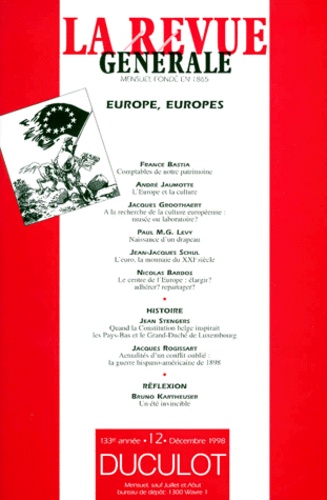Georges Sion et  Collectif - La Revue Generale N°12 Decembre 1998 : Europe, Europes.