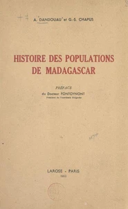 Histoire des populations de Madagascar