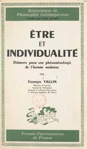 Être et individualité