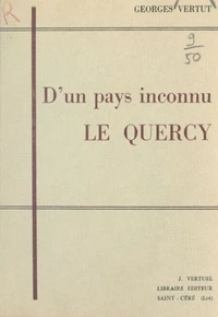 D'un pays inconnu, le Quercy