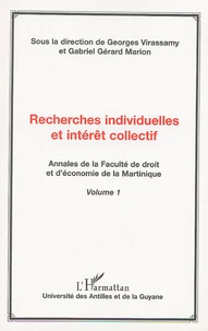 Annales de la Faculté de droit et d'économie de la Martinique