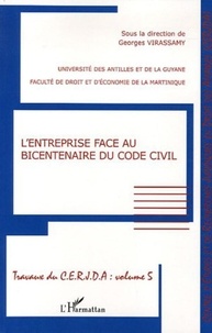Georges Virassamy - L'entreprise face au bicentenaire du code civil.