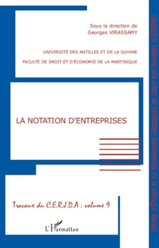 Georges Virassamy - La notation d'entreprises.