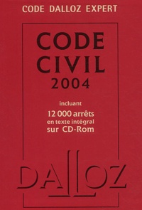 Georges Wiederkehr et Xavier Henry - Code civil 2004. 1 Cédérom
