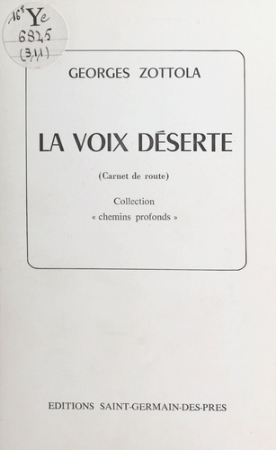 La voix déserte