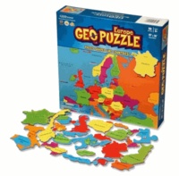 GeoToys - Geo Puzzle Europe 58 pièces.