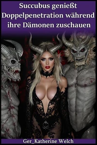 Succubus Genießt Doppelpenetration Während ihre Dämonen Zuschauen