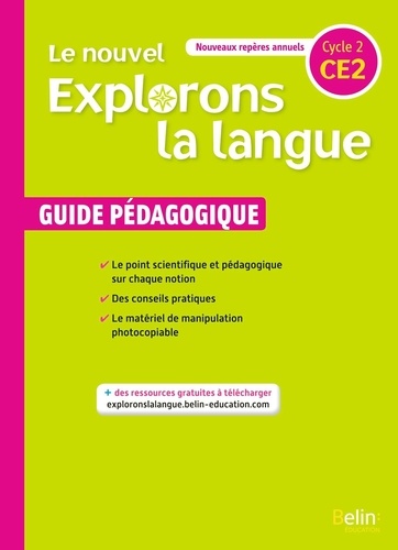 Gérald Jeangrand et Nathalie Dion-Samy - Français CE2 - Guide pédagogique.