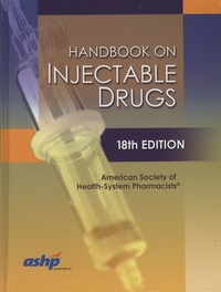 Gerald-K McEvoy - Handbook on Injectable Drugs.