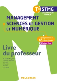 Management, sciences de gestion et numérique Tle STMG