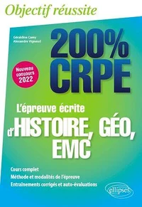 L'épreuve écrite d'histoire, géo, EMC