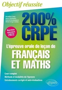 Géraldine Camy et Harry Christophe - L'épreuve orale de leçon de français et maths.