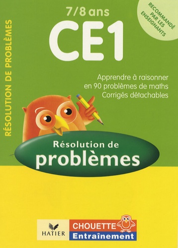 Géraldine Collette - Résolution de problèmes CE1 7/8 ans - Problèmes et corrigés.