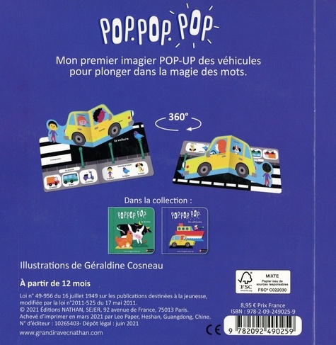 Pop pop pop les véhicules