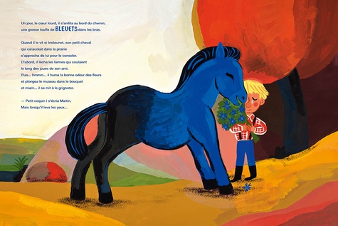 Le petit cheval bleu. Franz Marc