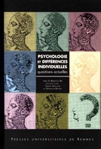 Geraldine Rouxel et Jacques Juhel - Psychologie Et Differences Individuelles : Questions Actuelles.
