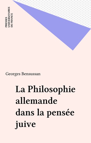 La philosophie allemande dans la pensée juive