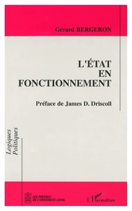 L'Etat En Fonctionnement