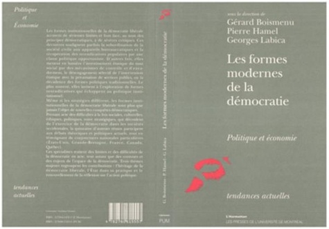 Gérard Boismenu et Georges Labica - .