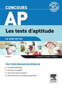 Gérard Broyer et Agnès Cousina - Concours AP - Les tests d'aptitude.