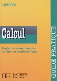 Gérard Caparros - Calcul.