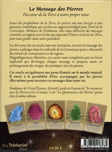 Le message des pierres. Cartes oracle. Avec 64 cartes