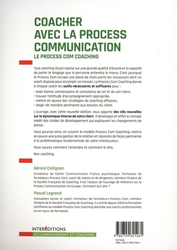 Coacher avec la Process Communication. Le Process Com coaching 3e édition